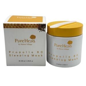 PureHeals Propolis 80 Sleeping Mask K-Beauty Overnight Hydrating Mask NIB
